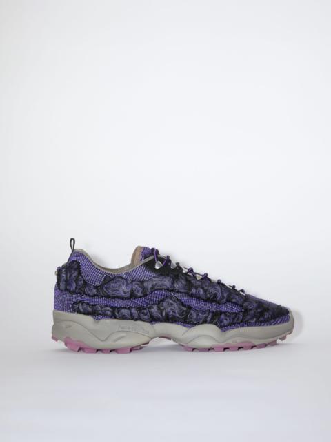 Bubba sneakers - Dark purple/black