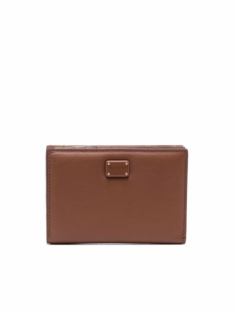 Dolce & Gabbana leather card wallet