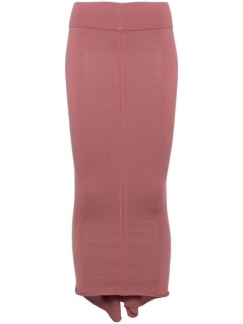 Rick Owens Porterville fitted skirt