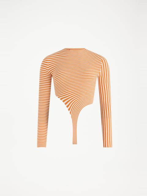 Jean Paul Gaultier THE STRIPED BODYSUIT