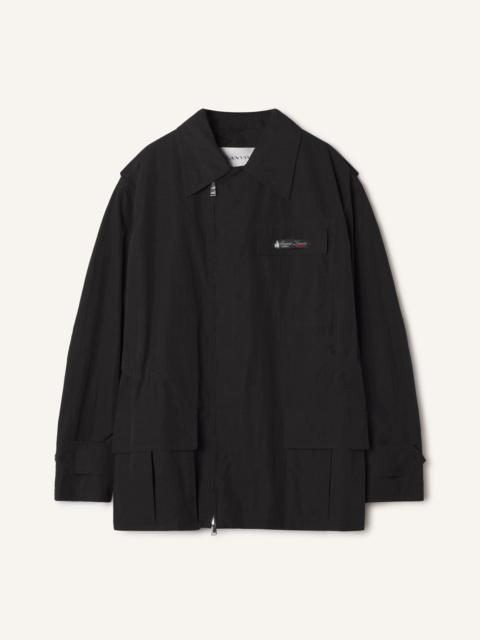 Lanvin SHORT PARKA IN TECHNICAL COTTON