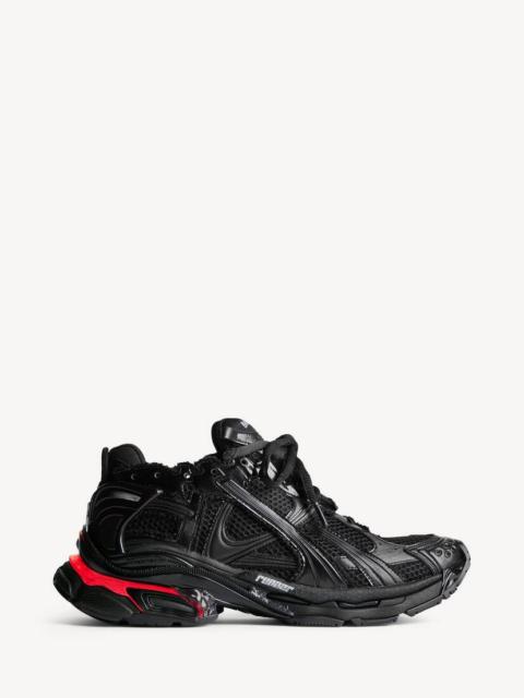 BALENCIAGA Men's Runner Led Sneaker in Black