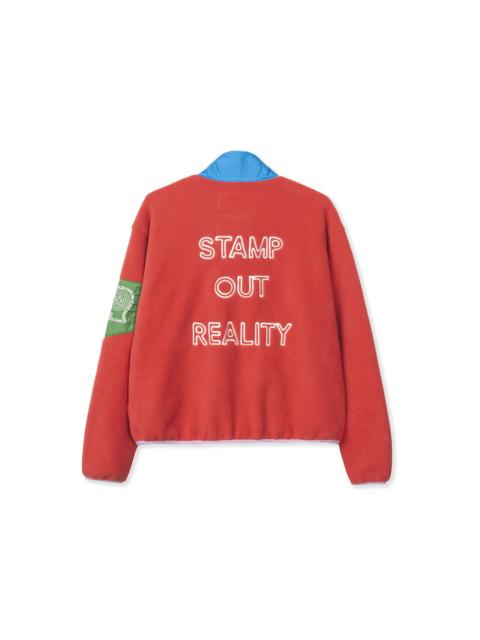 The North Face The North Face x Brain Dead 89 Placket Pullover Fleece Sunbaked Red