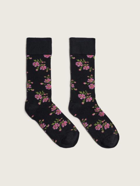 Simone Rocha Tiny Flower Jacquard Ankle Socks