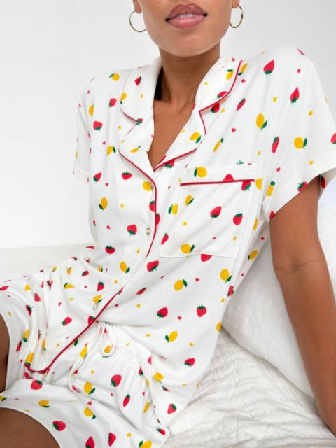 Splendid Strawberry Lemonade Flora Pillowsoft Short Set
