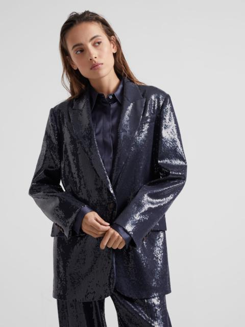 Brunello Cucinelli Dazzling satin blazer