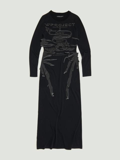 Y/Project Paris' Best Patch Jersey Dress