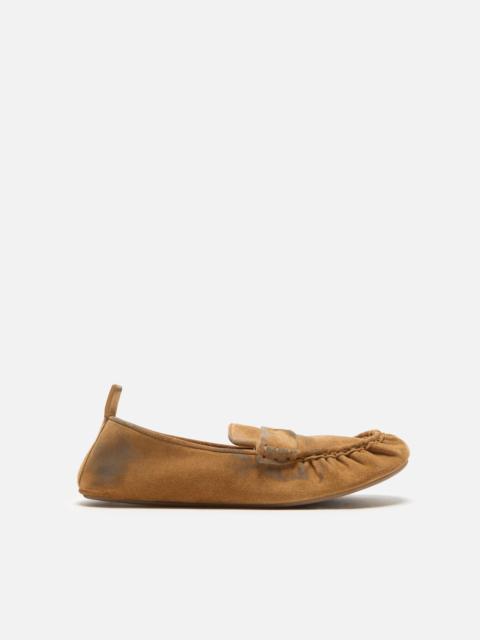 Acne Studios Suede loafer - Beige/blue