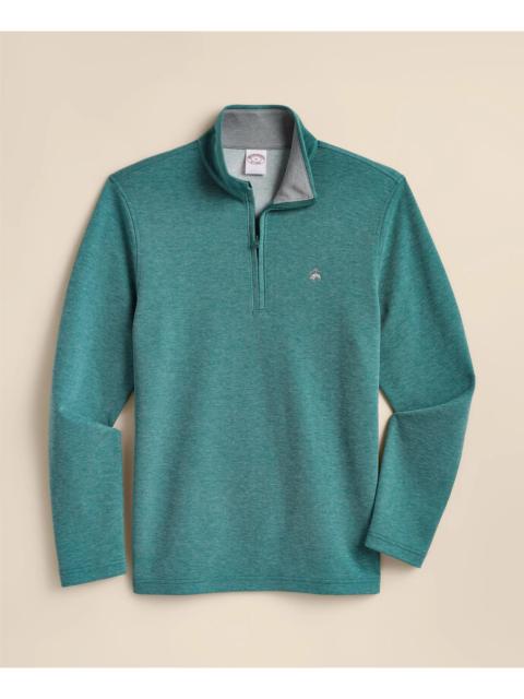 Brooks Brothers Cotton Blend Pique Quarter-Zip