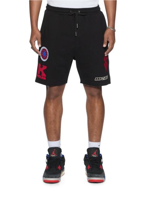 Ksubi ZOOM TRAK SHORT JET BLACK