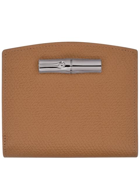 Roseau Wallet Natural - Leather