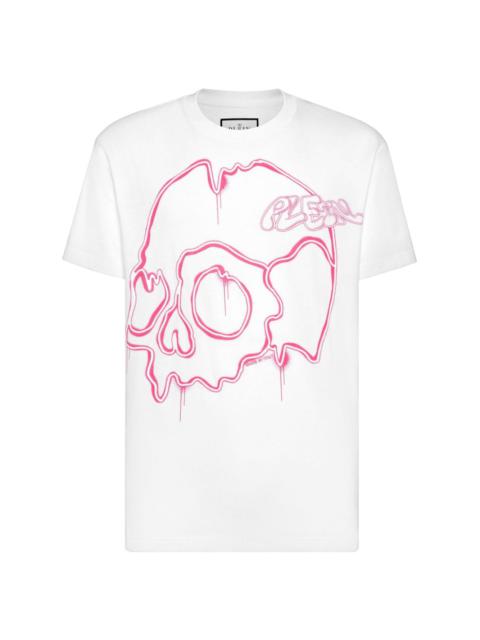 Dripping Skull cotton T-shirt