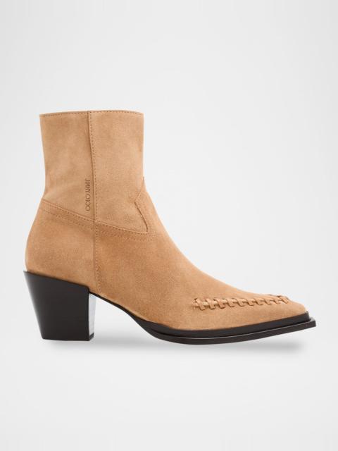 JIMMY CHOO Cece 60 Suede Ankle Boots