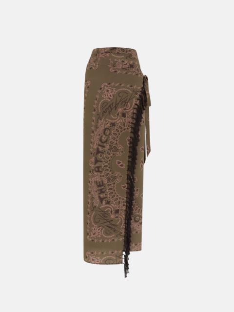 THE ATTICO MILITARY GREEN PAREO