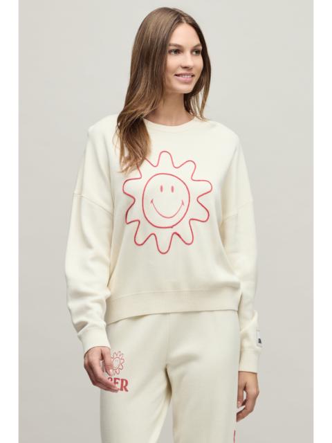 Barefoot Dreams CozyChic Ultra Lite® Cotton Smiley® Sun & Stars Pullover