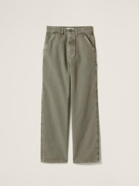 Miu Miu Garment-dyed gabardine pants | REVERSIBLE