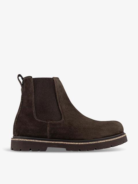 Highwood pull-tab suede Chelsea boots