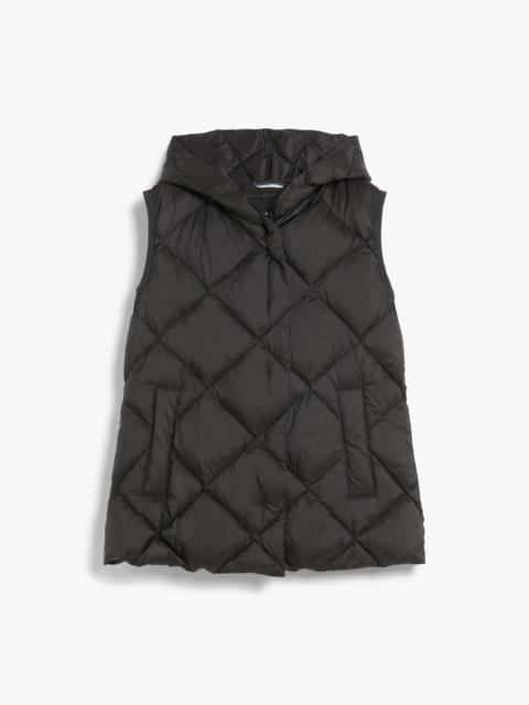 WEEKEND Max Mara FRUTTO Quilted technical fabric gilet