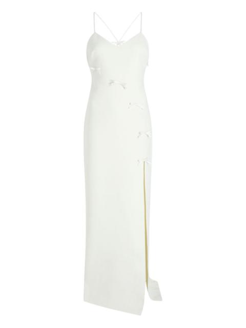 Cinq à Sept Elea bow-detail maxi dress