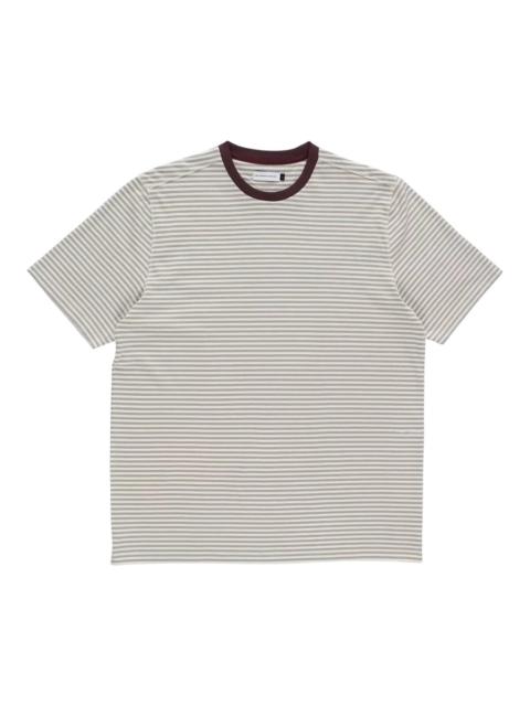 Pop Trading Company Striped Logo T-Shirt