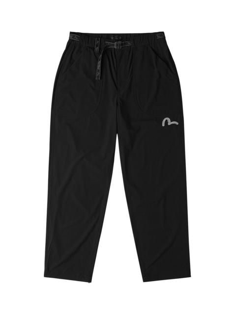 EVISU Belted-Waist Woven Pants
