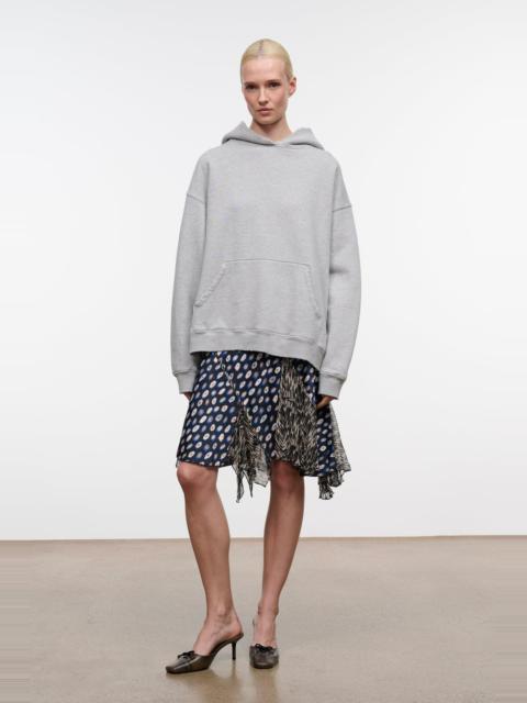 STAUD STAUD LOUNGE TERRY HOODIE HEATHER GREY
