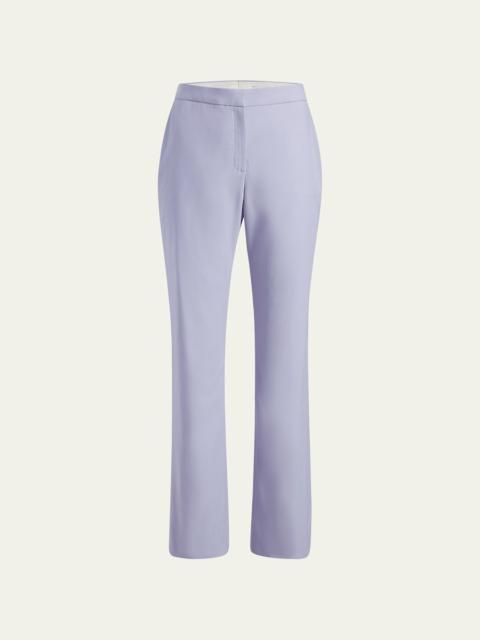 Another Tomorrow Merino Wool Classic Trousers