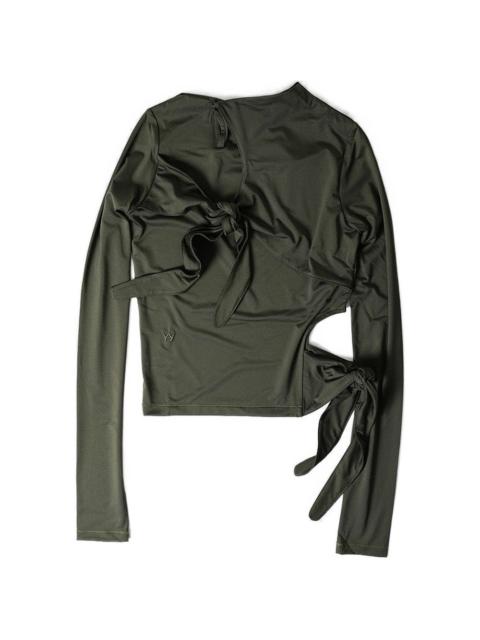 OPEN YY knot-detail top