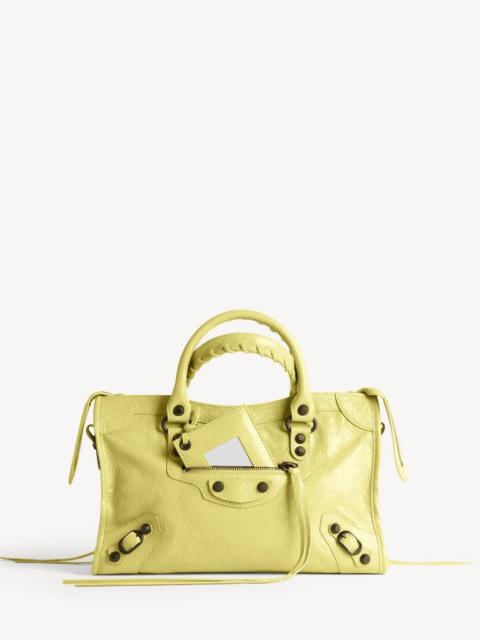 BALENCIAGA Women's Le City Bag Small in Lemonade