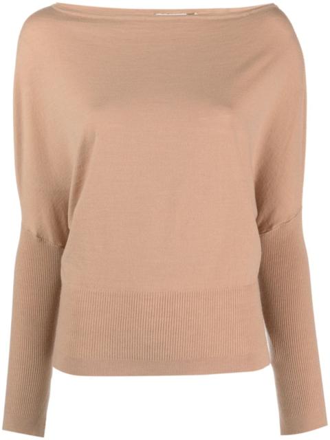 SIMKHAI off-shoulder wool-blend jumper