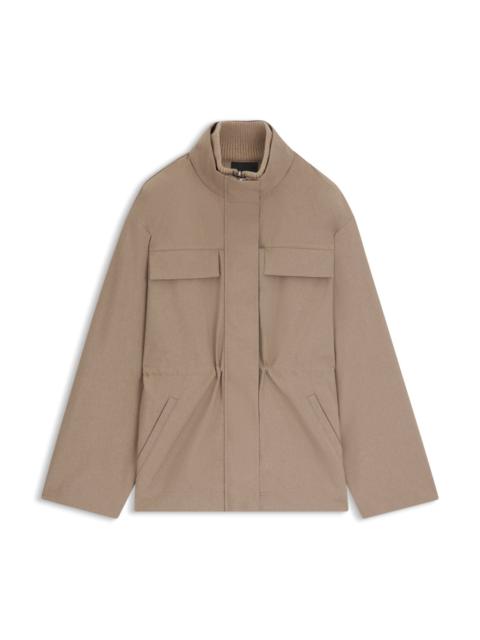 BOSS WATER-REPELLENT JACKET WITH GATHERED WAIST