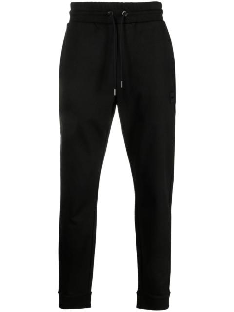 BOSS logo-patch slim track trousers