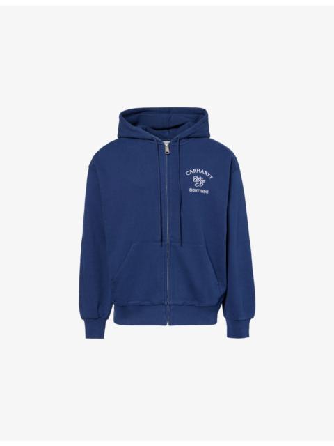 Carhartt WIP Eightynine Zip Cotton-Jersey Hoody