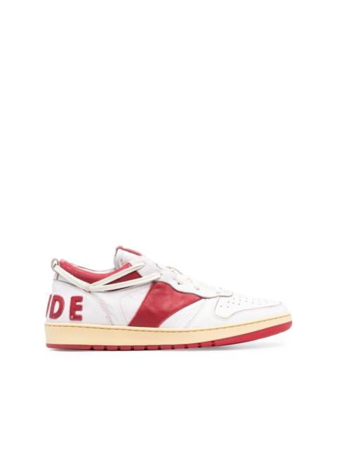 Rhude low-top panelled sneakers