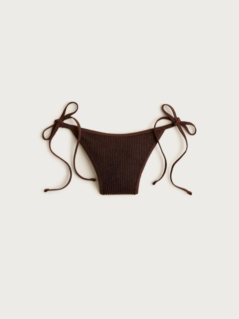 J.CREW Cheeky scrunchie string bikini bottom