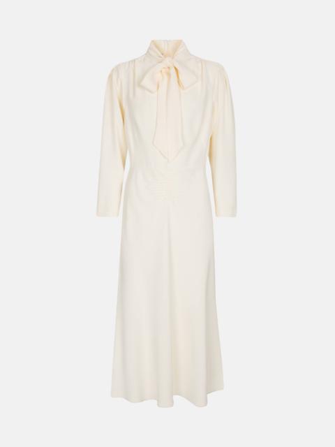 Miu Miu Long-sleeved midi dress
