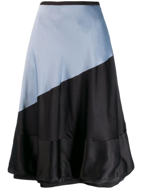 Loewe colour-block balloon skirt
