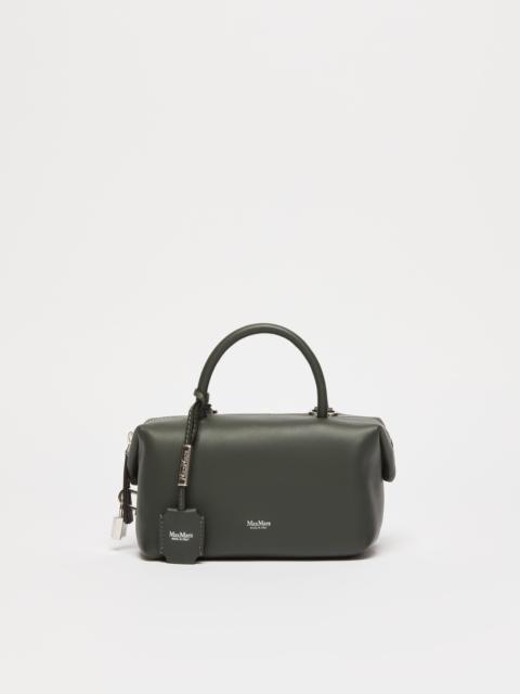 Max Mara HOLDALLS Small shiny leather satchel bag