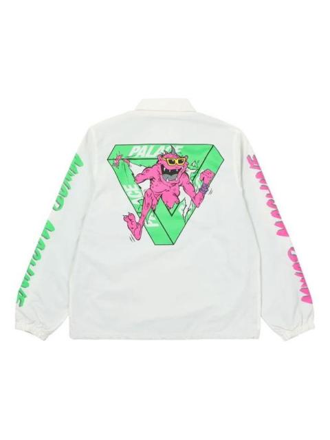 PALACE PALACE x M-Zone Crossover Small Devil Tri-Ferg Pattern Long Sleeves White Jacket P20JK124