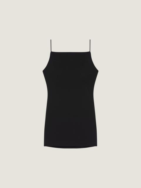 Givenchy SLICED MINI DRESS IN CREPE CADY