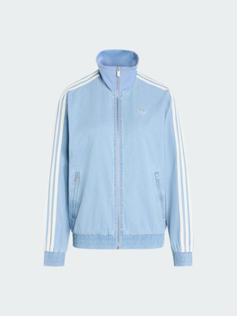 adidas ADIDAS ORIGINALS SUMMER GLOW LIGHT DENIM FIREBIRD TRACK TOP