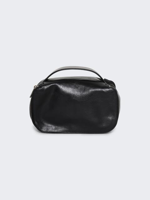Rick Owens Leather Beauty Case Black