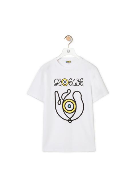 Loewe Embroidered T-shirt in cotton