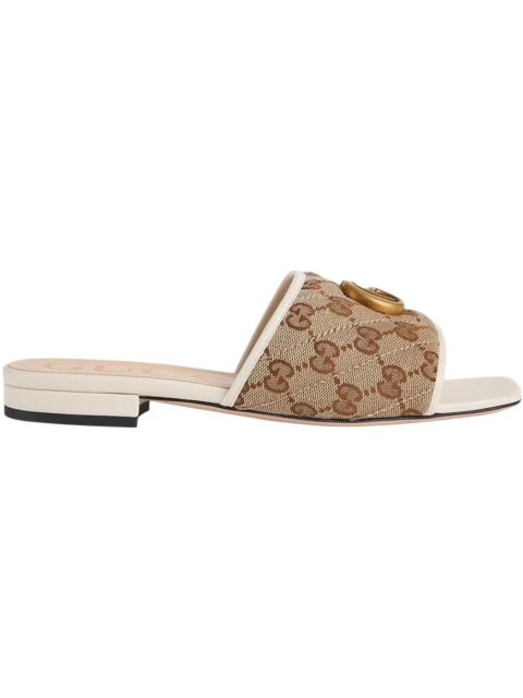 GUCCI Women's slide sandal with Double G