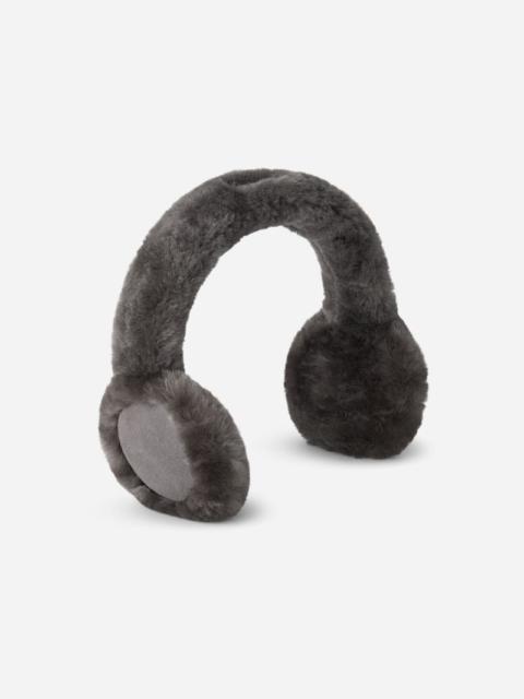UGG ® Women's Sheepskin Wireless Earmuff in Anchor Grey
