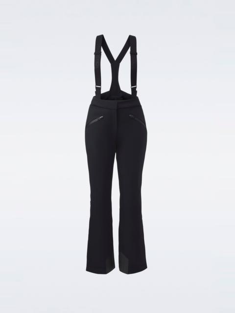 NYOMI ski pant with removable suspenders