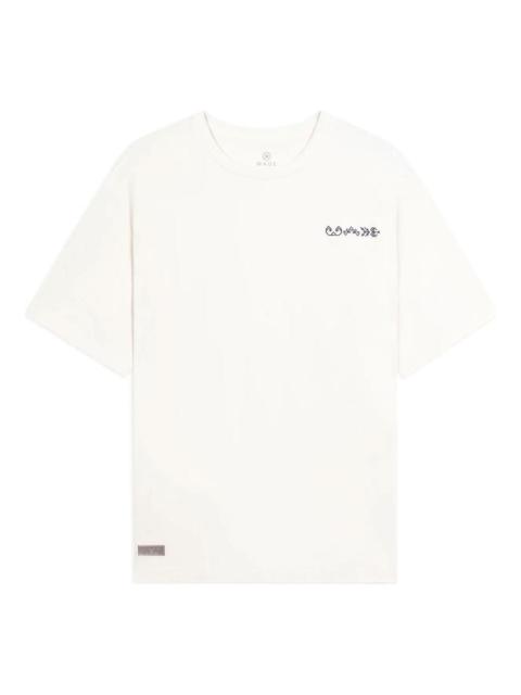 Li-Ning Li-Ning Way Of Wade Small Graphic T-shirt 'Creamy White' AHSS805-3