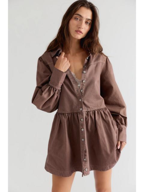 FREE PEOPLE Marris Denim Mini Dress