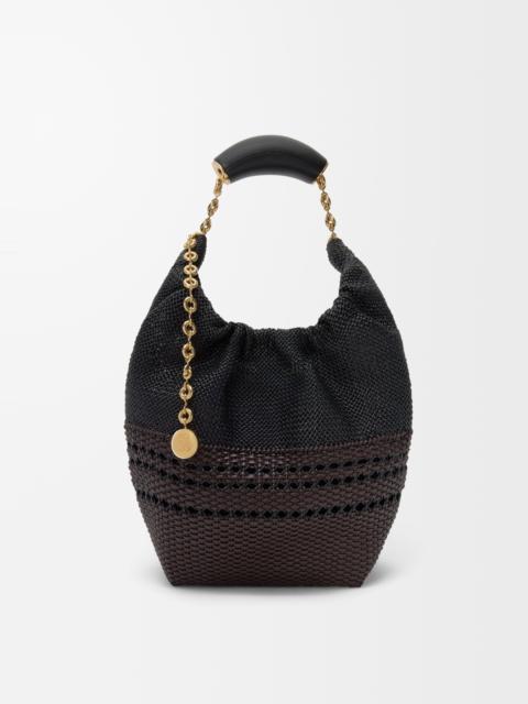 Loewe Small Squeeze bag in woven nappa calfskin