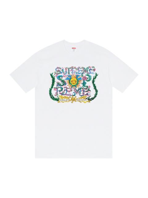 Supreme 대 Crest 티 '화이트 이름 *